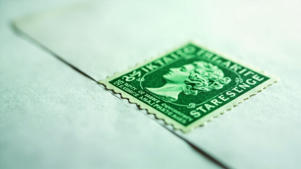 Peut on Utiliser un timbre vert pour l'ÉTRANGER?