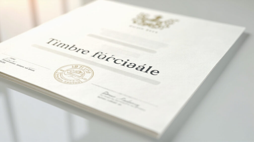 Timbre Fiscale: Atestation d'Acueil Simpliée