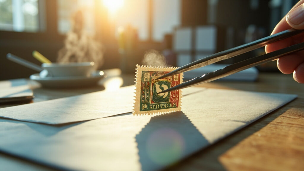 Décoller et réutiliser un timbre : légalité, valeur et méthodes