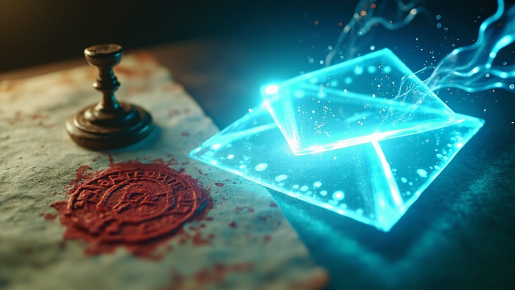 La fin du timbre rouge et l'arrivée de la e-Lettre